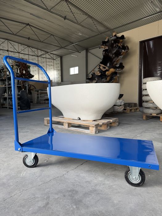 Тележка грузовая платформенная, візок складський, тележка для склада