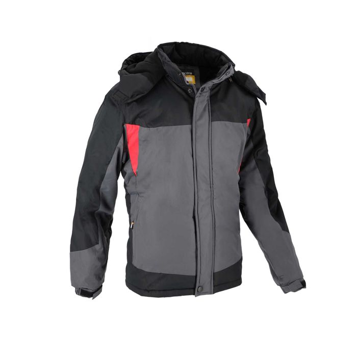 Kurtka Robocza męska Zimowa OCIEPLANA z kapturem WODOODPORNA  r. L