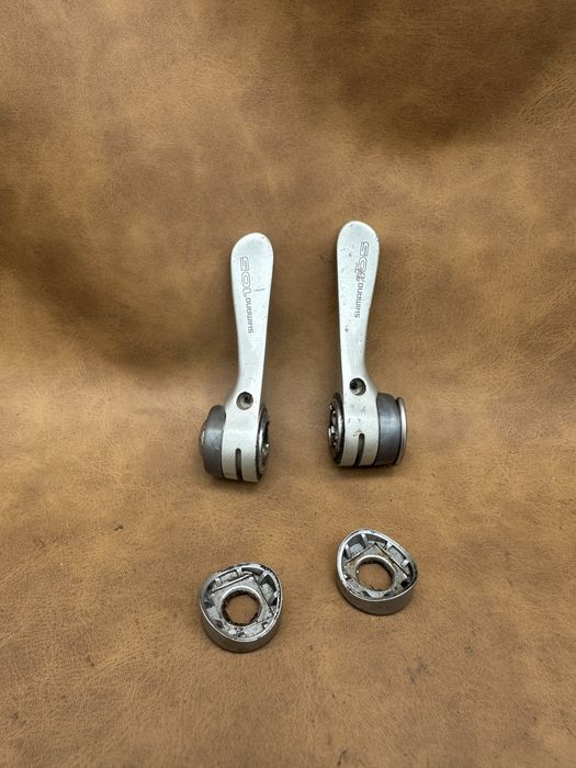 Retro manetki na rame Shimano 105 SL-1055 7 speed