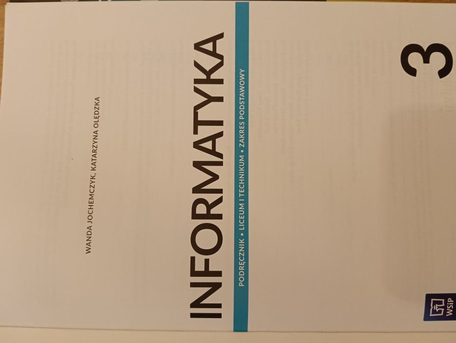 Informatyka 3 podrecznik