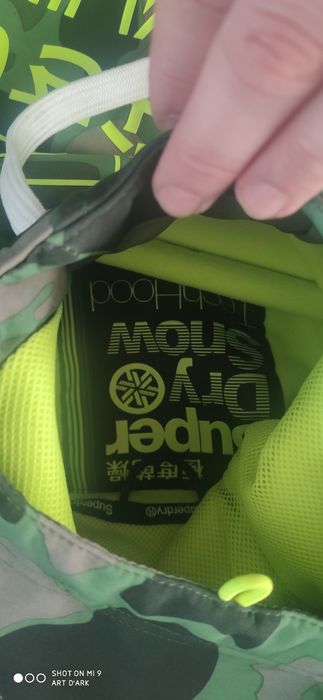 Męska bluza narciarska  z kapturem Superdry Snow Tech