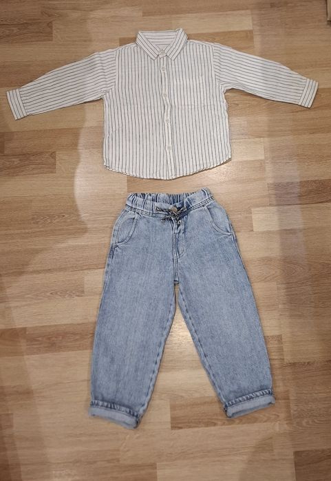 Джинси  ZARA джинсы Zara  штани Zara сорочка Zara штани Reima р.98-104