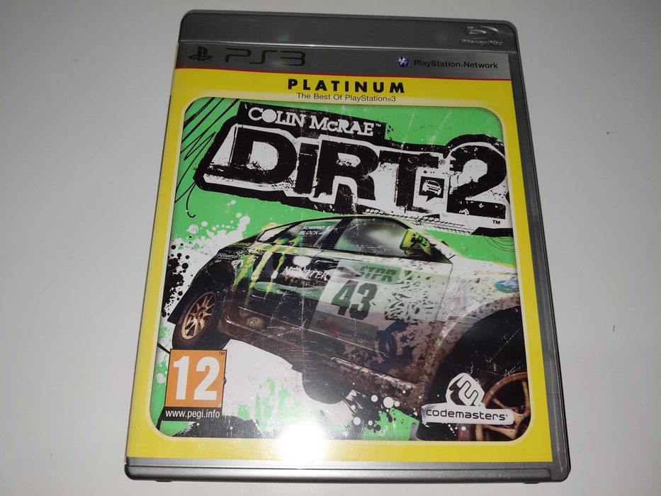 ps3 COLIN McRAE DIRT 2 kultowe wyścigi WRC, komplet wydanie 3xA