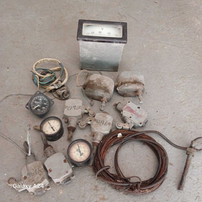 Ремфонд: концевые выключатели, манометры, датчики. Б/В