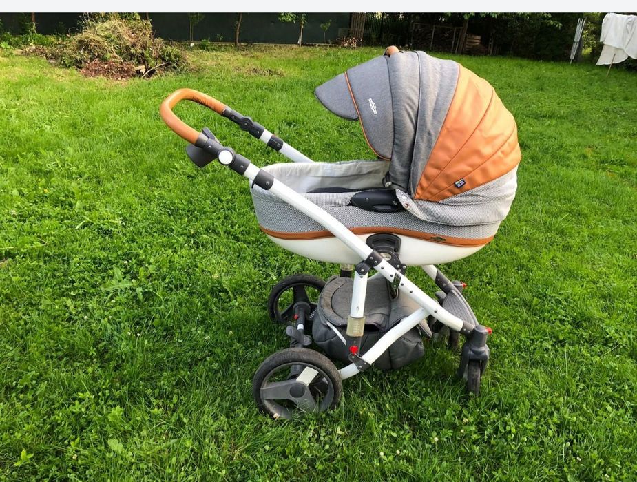 Wózek dziecięcy 2 w 1 plus folia i torba