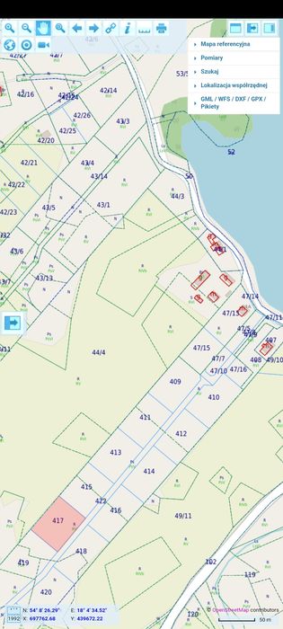 Sprzedam działkę rolną.