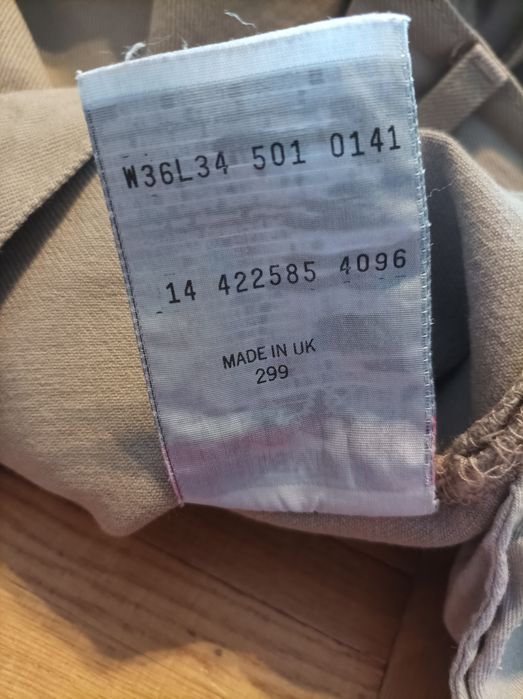 Spodnie jeansowe męskie Levi's 501