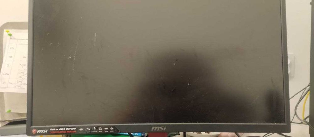 Komputer gamingowy + monitor msi 24 cale