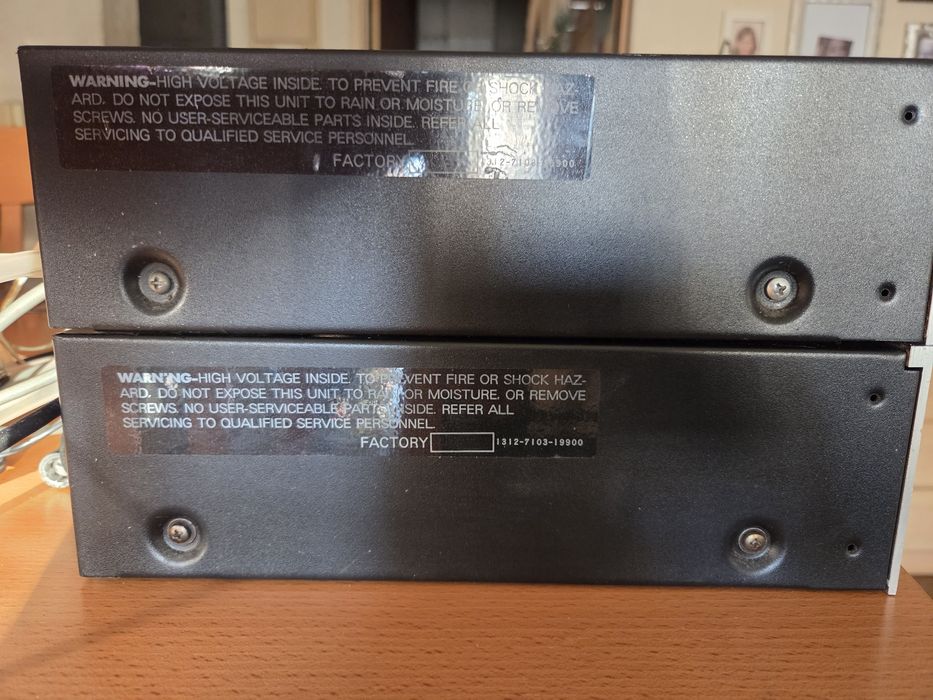 Tuner e amplificador da Sanyo 3510