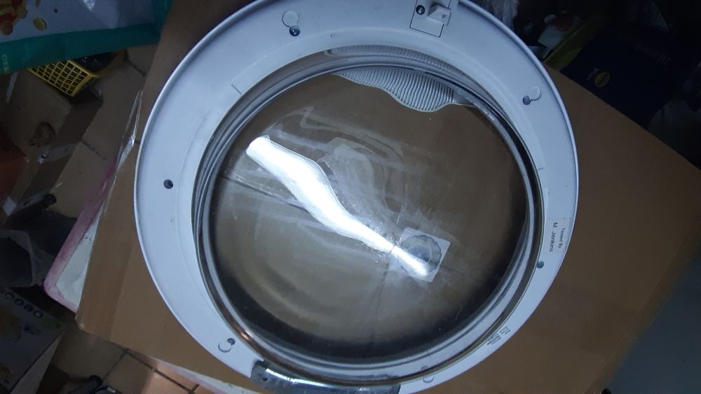 Porta de máquina de secar roupa