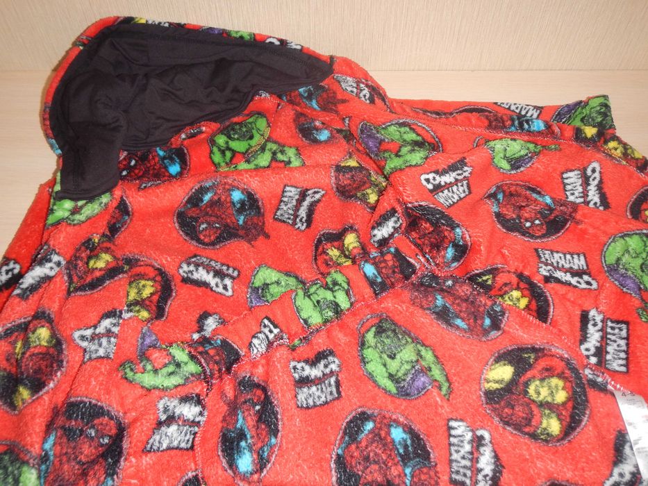 Флісовий халат marvel george р.104-110см(4-5років)