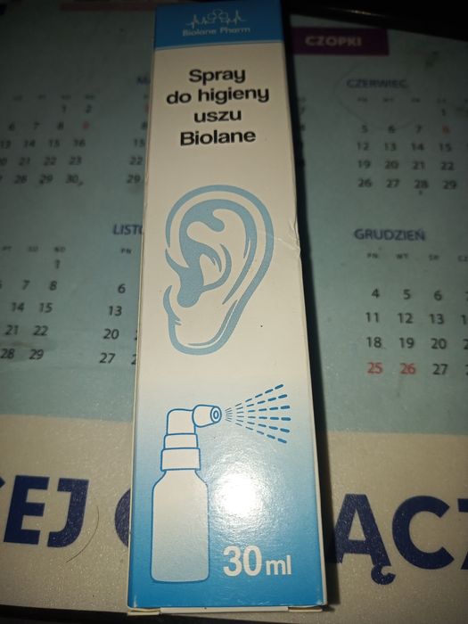 Spray do higieny uszu BIOLANE 30ml nowy
