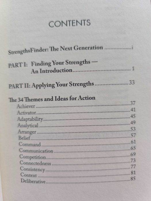 StrengthsFinder 2.0
by Gallup