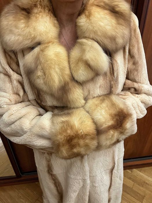 Норковая шуба Saga Mink Италия