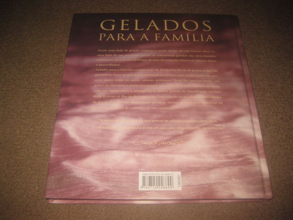Livro "Gelados para a Família" de Mary Goodbody