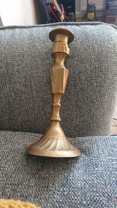 Świecznik stary 20.5 cm