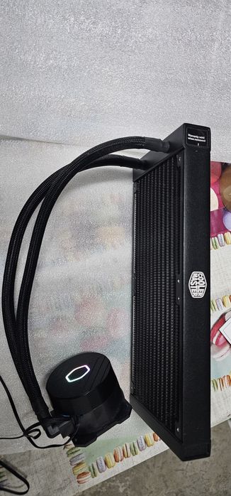 Cooler master MasterLiquid 240L Core ARGB, pompa nie działa, LED OK