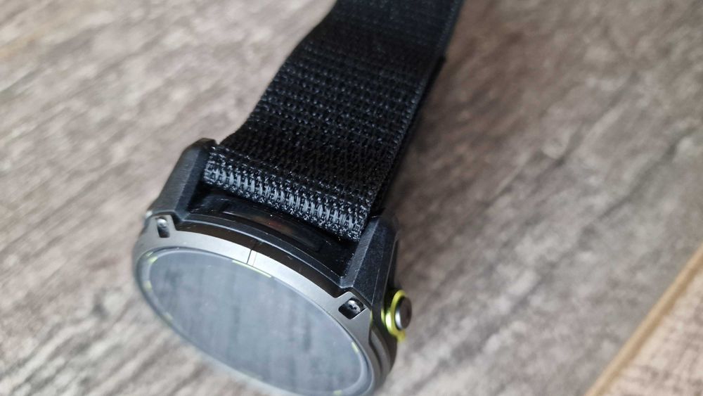 Nylonowy pasek 26 mm do zegarka smartwatch czarny Łódź Nowosolna