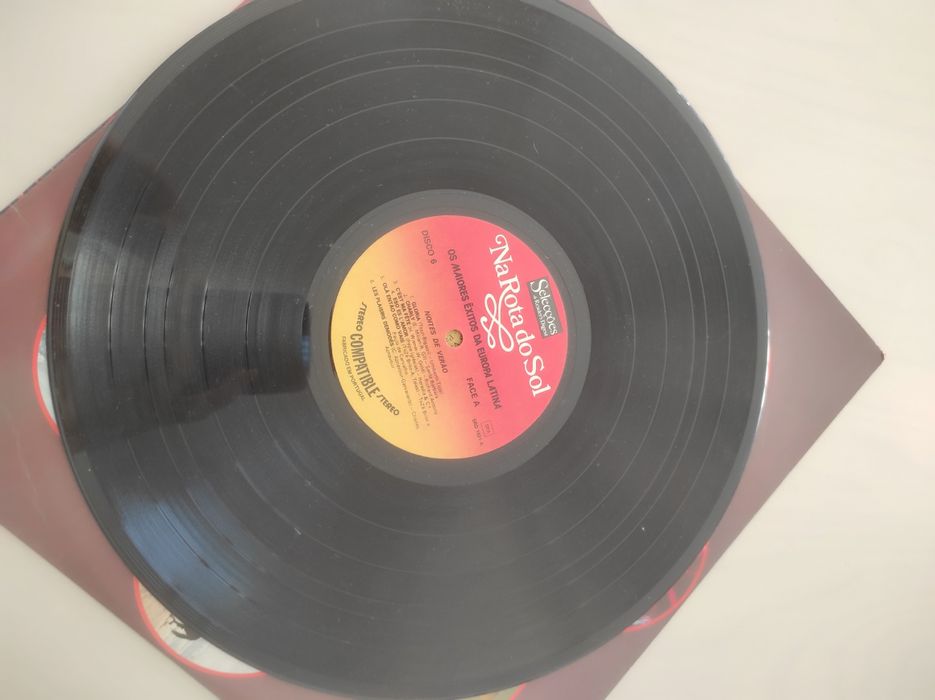 Disco Vinil - Noites de Verão Tozé Brito e Paulo Carvalho, Dina etc.