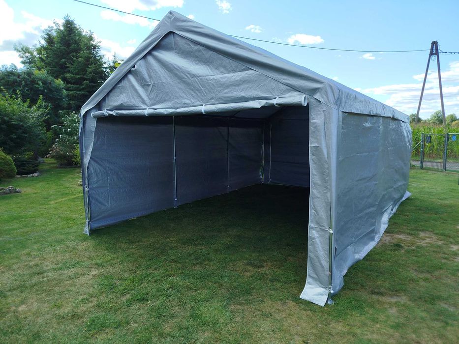 Namiot garażowy magazynowy imprezowy 3x6, 4x6, 4x8