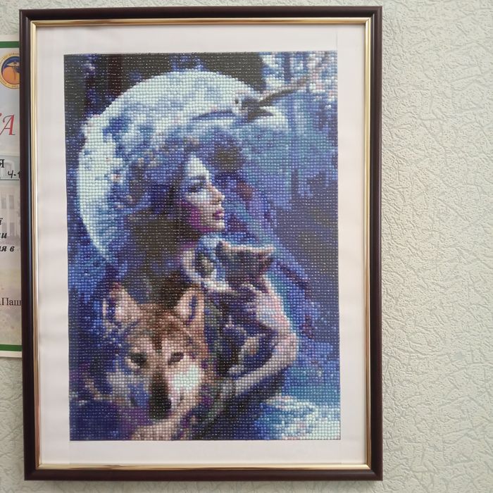 Картина алмазная мозаика готовая