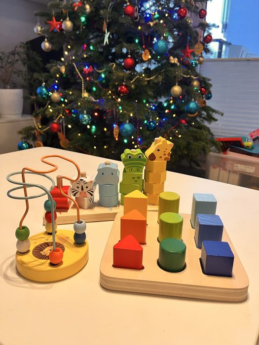 Zestaw sorterów i układanek