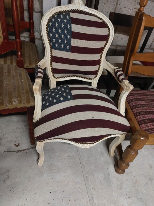 Fotel do toaletki USA