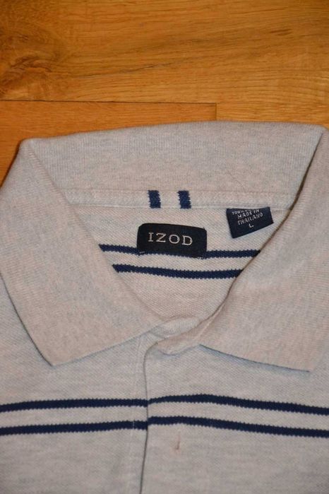 Izod Męska Modna Letnia Koszulka Polo Rozm. L