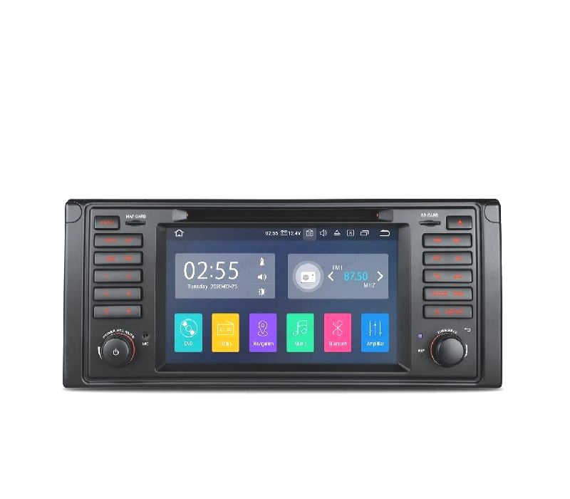 AUTO RADIO GPS ANDROID 10 BMW SERIE 5 E39 97-03 7"