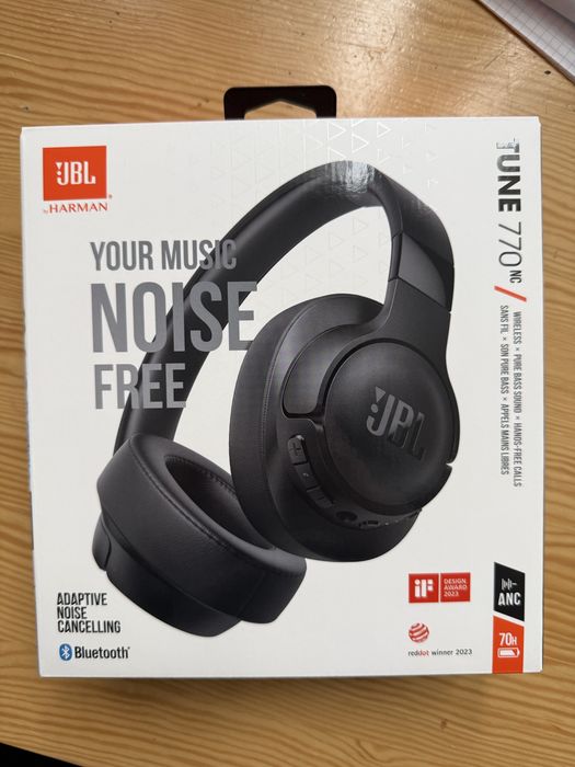 Słuchawki JBL Tune 770NC – nowe, fabrycznie zamknięte
