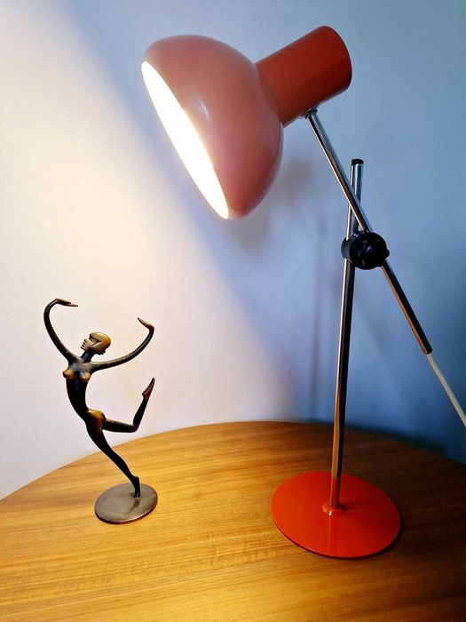 Candeeiro de secretária vintage 70s. Desk lamp