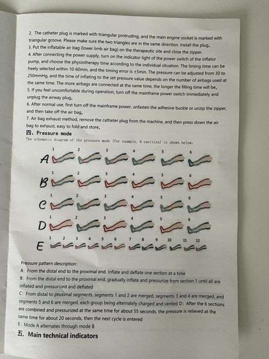 Nogawki masujące JILITEC, drenaż limfatyczny