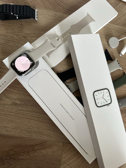 Apple watch series 7 stainless lepsza wersja stal nierdzewna lte gps