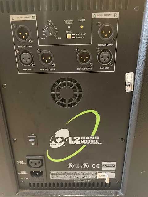 Subbas KX 1.2 500W aktywna kolumna niskotonowa + pokrowiec