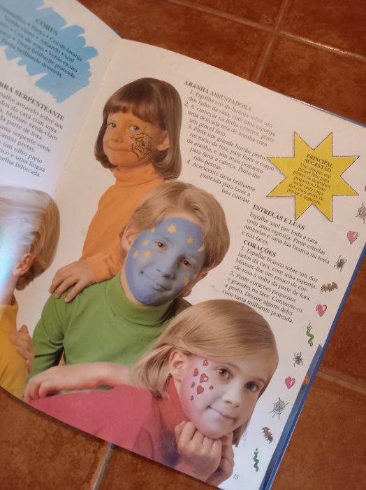 Livro de artes criativas "Trabalhos com Máscaras"