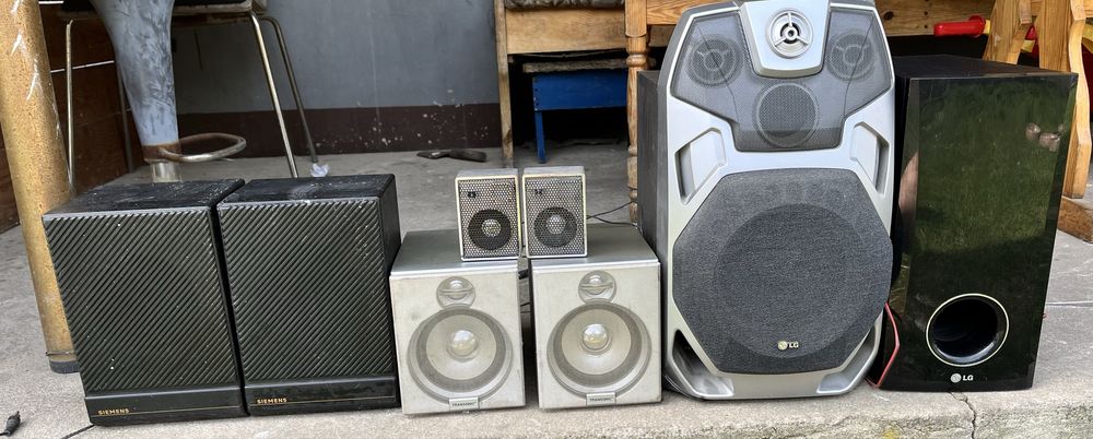 Zestaw głośników (8 sztuk) – Siemens, Panasonic, LG | OKAZJA