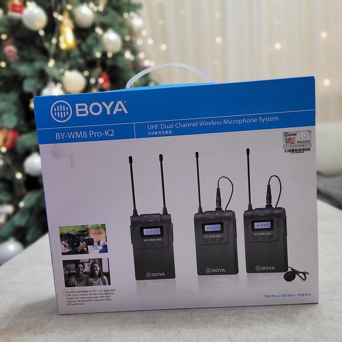 Мікрофонна система BOYA BY-WM8 PRO-K2 



Мікрофонна система