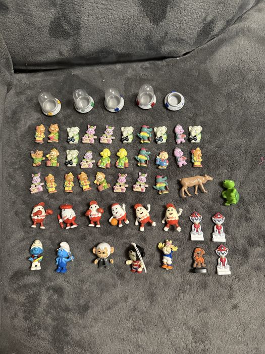 Фігурки kinder кіндеріно, смурфи, марвел, щенячий патруль