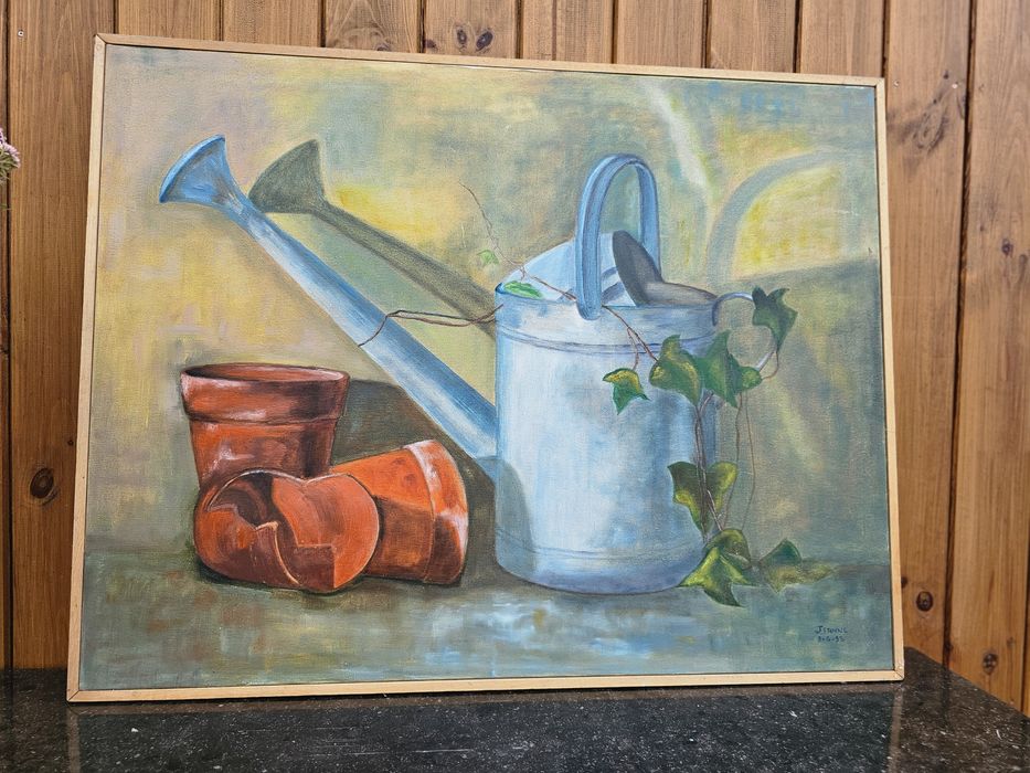 Obraz konewka malowany na płótnie 92x62 cm #1142 Stylowy Węgrów