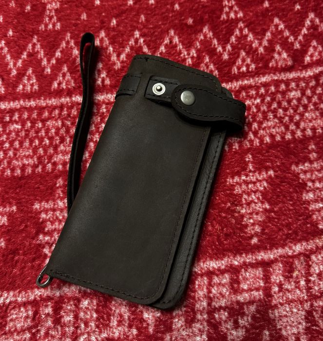 Кошелек кожаный ручной работы