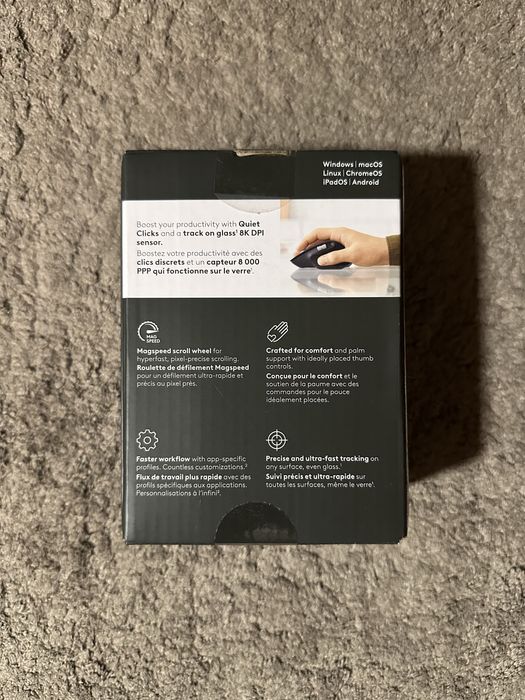 Миша Logitech MX Master 3S - Graphite - Bluetooth Edition (910-007499)