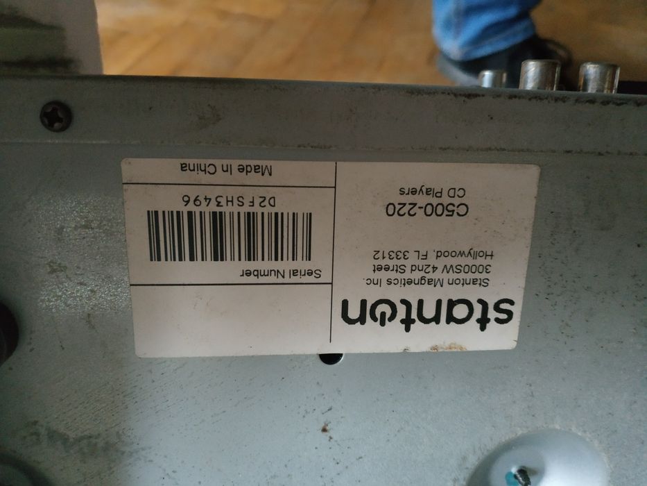 Stanton DJ player C500-220 / кнопки pioneer