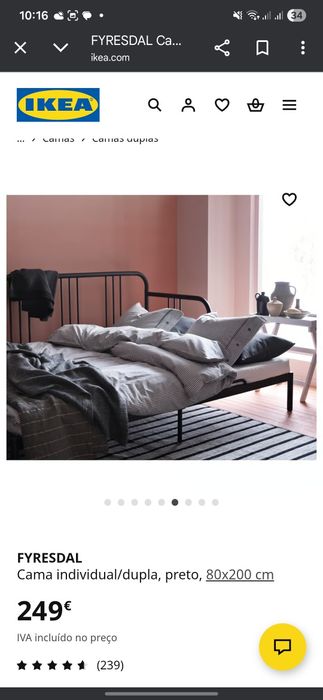 Cama Fyresdal Ikea