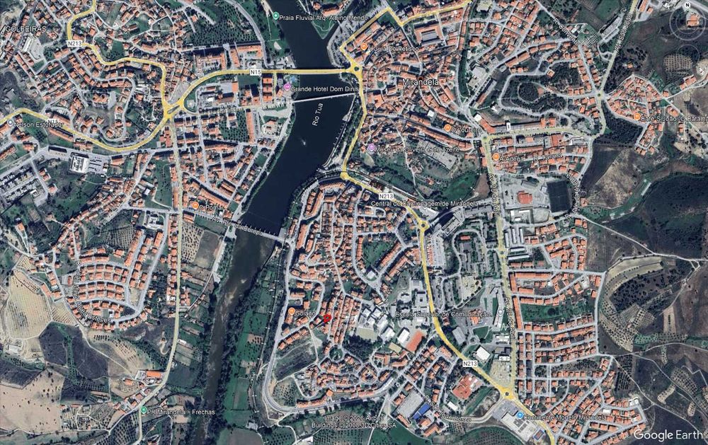 Terreno Urbano em Mirandela com Vista Rio Tua e Cidade