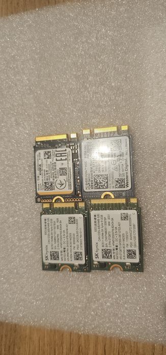 4x  SSD M.2 512gb - NVMe e SATA
Descrição: