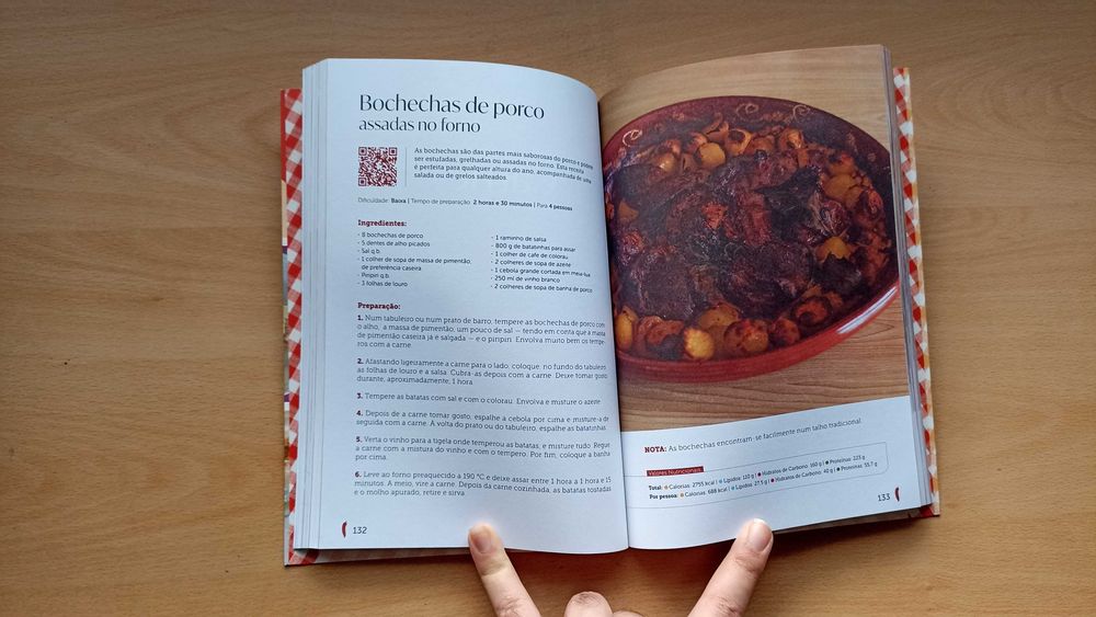 Livro de Receitas "Sabor Intenso" de Neuza Costa