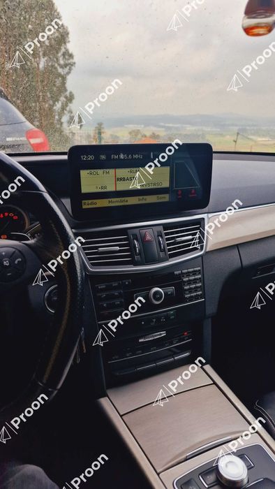 Auto Rádio Mercedes Benz w212 Classe E Android 2din Ano 2009 até 2016