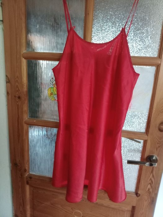 Koszulka nocna damska satynowa roz. L/XXL