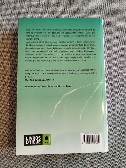 Livro "Out - uma saída" de Natsuo Kirino