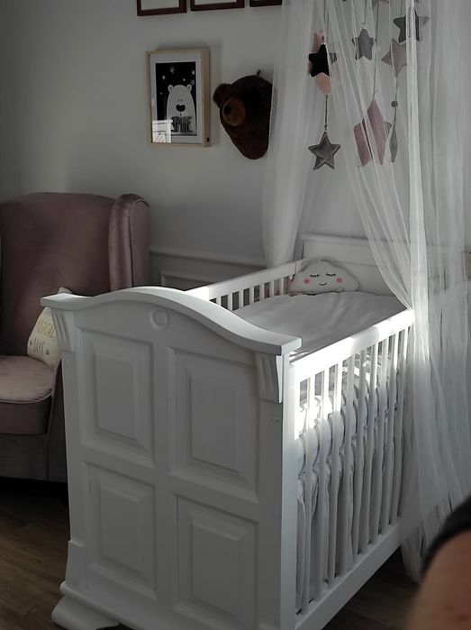 Łóżeczko komoda półka